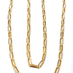 Corrente Cartier oca em ouro 18k