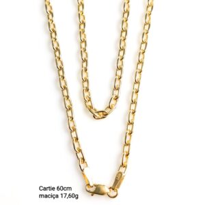 Corrente Cartier maciça 60cm ouro 18k